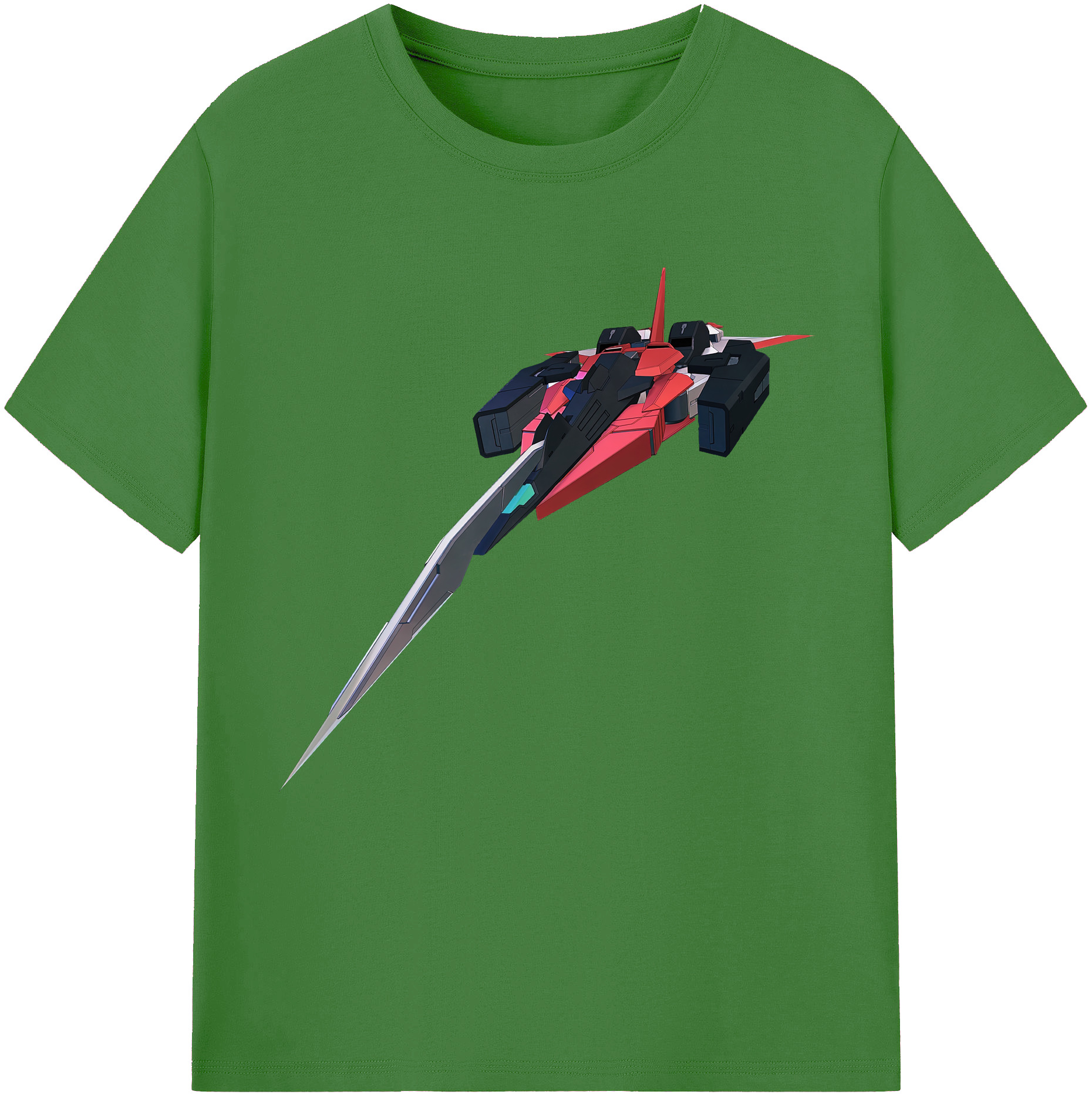 （画像用） 機動戦士ガンダム Mobile Suit Gundam レディースカジュアルプリントTシャツ（綿100％）